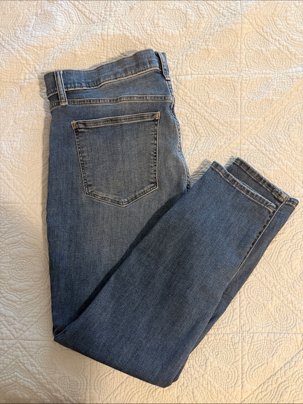 Lucky Brand Women’s Skinny Jeans in Medium Blue Wash